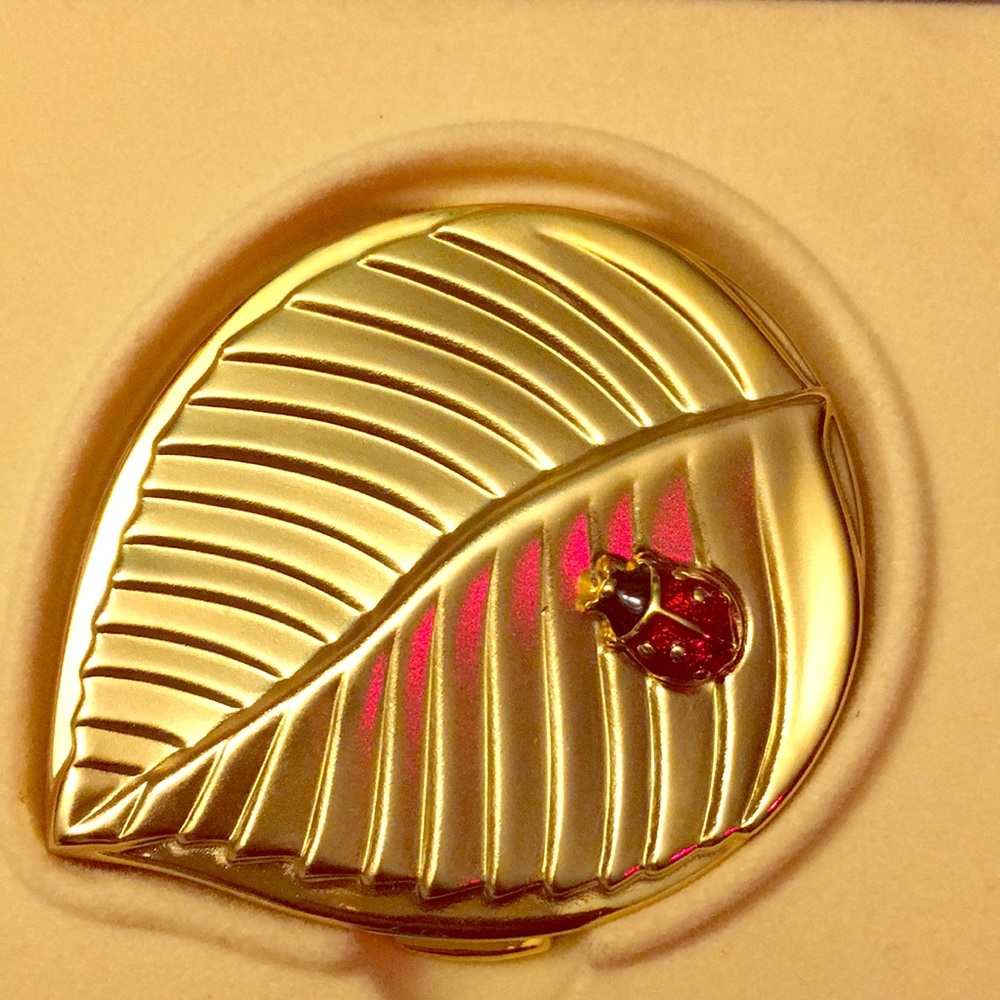 EsteeLauder Collector’s Ladybug Gold Compact